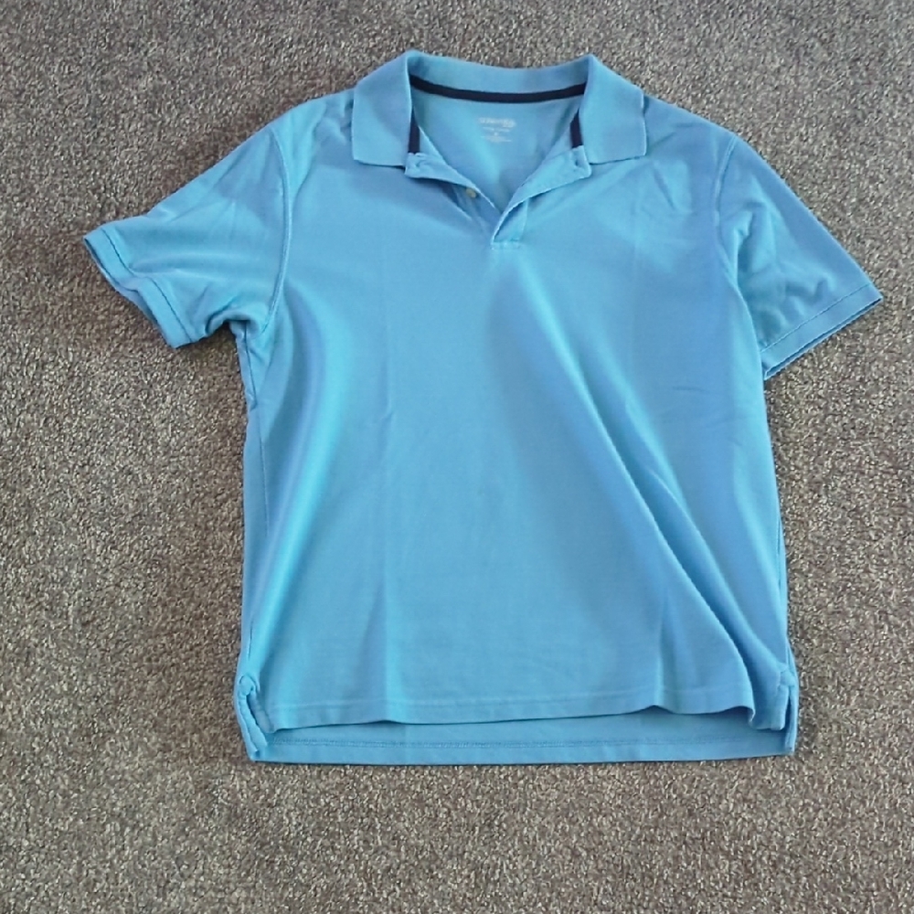 St. John's Bay Sky Blue Polo Shirt